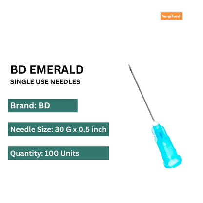 BD Microlance Needle 30G X 0.5 Pack of 100 Pcs