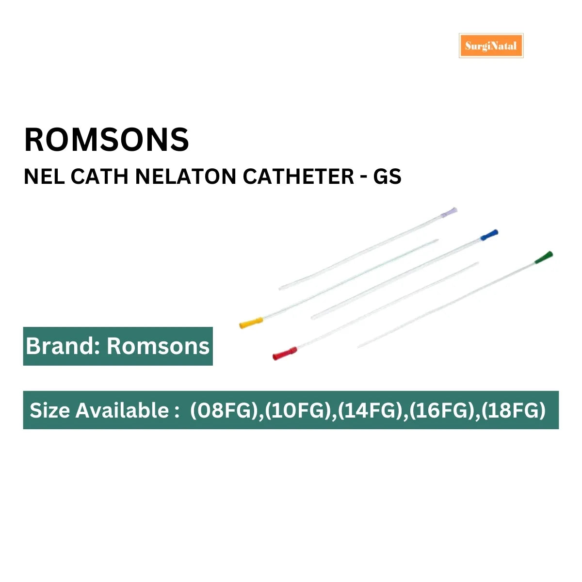 Buy Romsons Nel Cath Nelaton Catheter - GS 1004