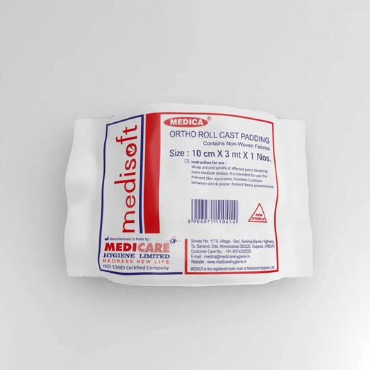 Medisoft Ortho Roll Cast Pad 10 CM x 3 MTR