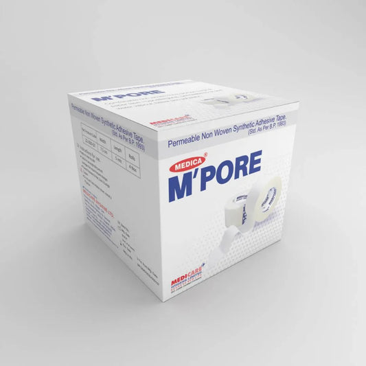 Medicare Mpore Permeable Non Woven Synthetic Adhesive Tape