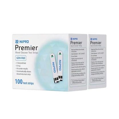Buy Premier Glucometer Strips - 100 Strip Pack Online