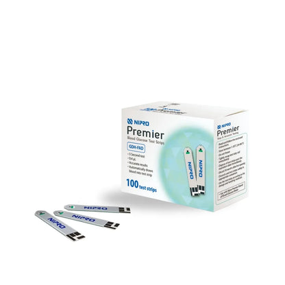 Buy Premier Glucometer Strips - 100 Strip Pack Online