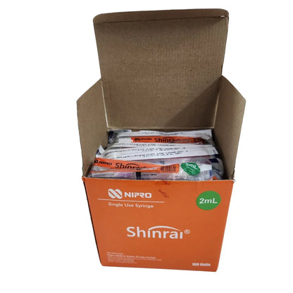 Buy Nipro Syringe 2ml with Needle Online for Medical Use