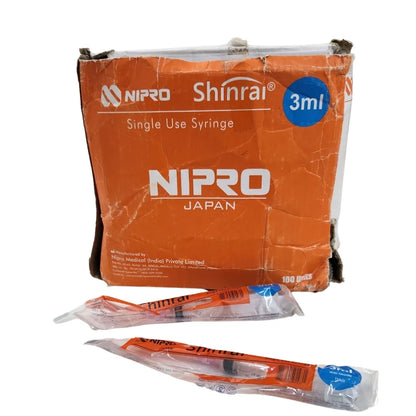 Buy Nipro Syringe 3ml with Needle - Quality Medical Supplies