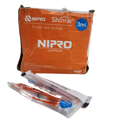 Buy Nipro Syringe 3ml with Needle - Quality Medical Supplies