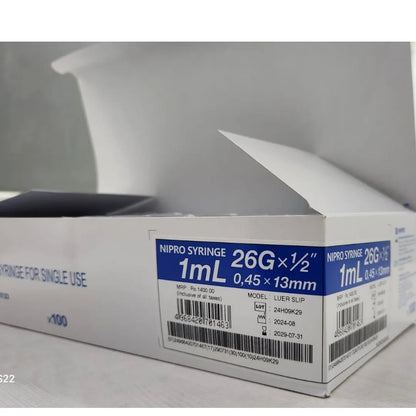 Buy Nipro Syringe 1ml with Needle - Best Deals Available
