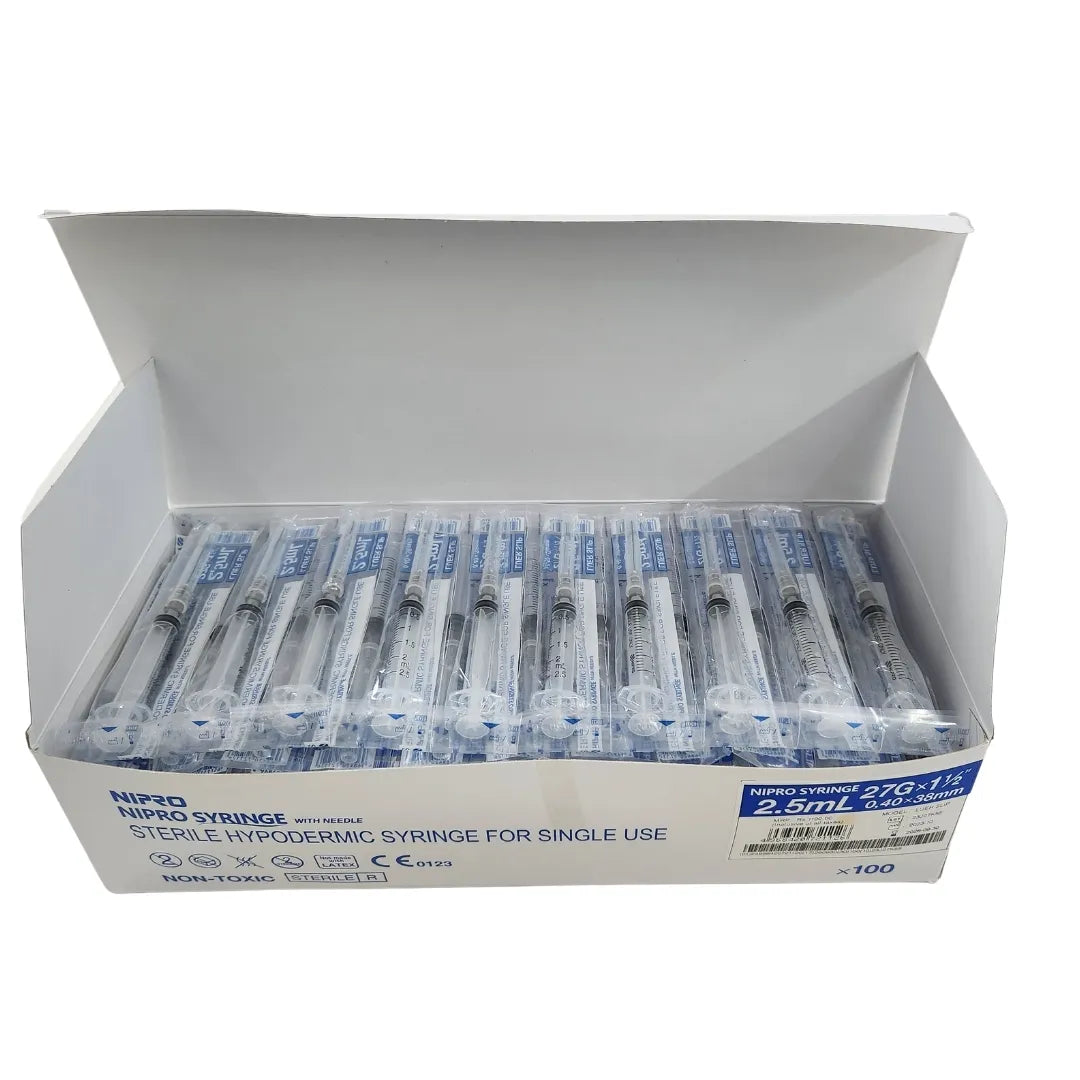 Buy Nipro Syringe 2.5ml with Needle Online - Trusted Supplier