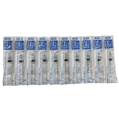 Buy Nipro Syringe 2.5ml with Needle Online - Trusted Supplier