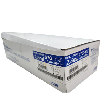 Buy Nipro Syringe 2.5ml with Needle Online - Trusted Supplier