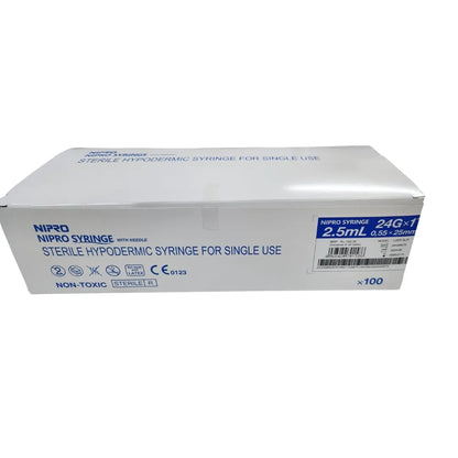 Buy Nipro Syringe 2.5ml with Needle for Healthcare Products