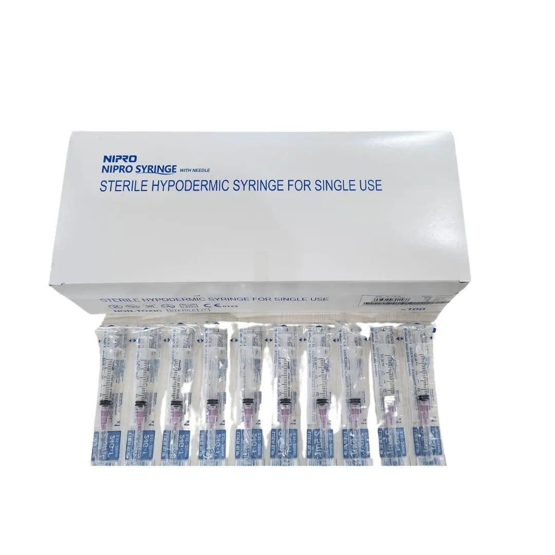 Buy Nipro Syringe 2.5ml with Needle for Healthcare Products