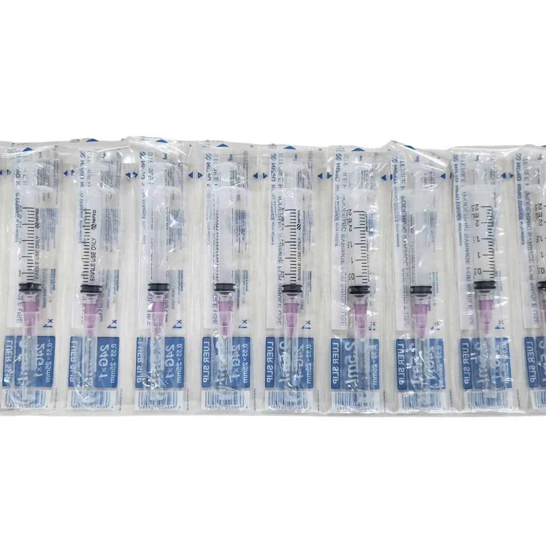 Buy Nipro Syringe 2.5ml with Needle for Healthcare Products