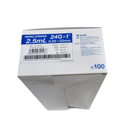 Buy Nipro Syringe 2.5ml with Needle for Healthcare Products