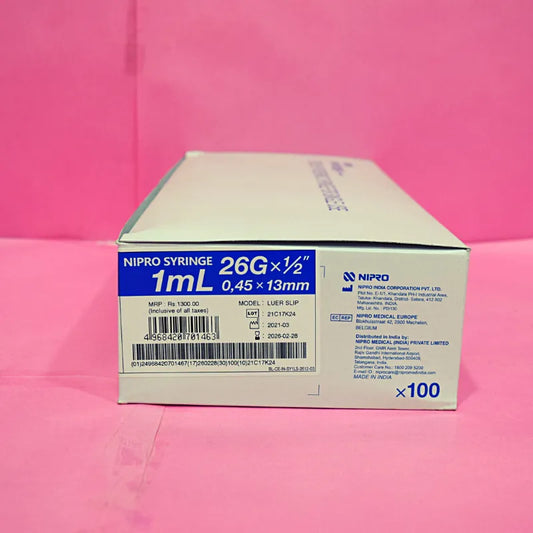 Buy Nipro Syringe 1ml with Needle - Best Deals Available
