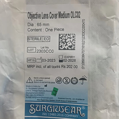 Buy Objective Lens Cover Online for Surgical Equipment