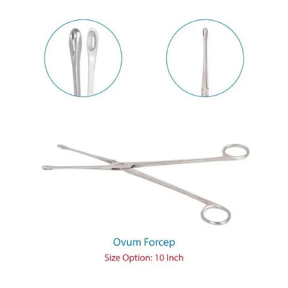 Ovum Forcep 10 Inch Surgical Instrument