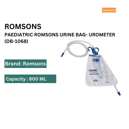 Buy Romsons Paediatric Urine Bag Urometer (DB-1068) Online