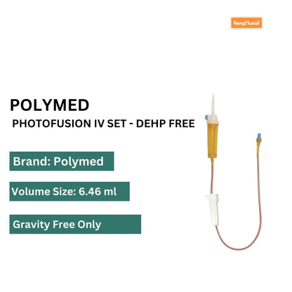 Buy Photofusion IV Set Online | Top Quality IV Sets | Polymed