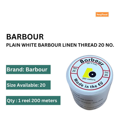 Buy Barbour Linen Suture Thread NO.20 for Surgical Procedures
