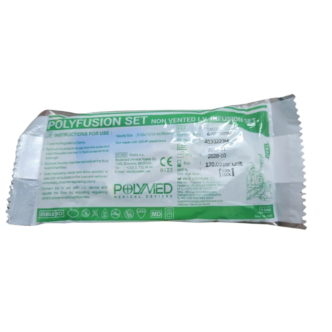 Buy Non-Vented IV Set Online for Healthcare Professionals