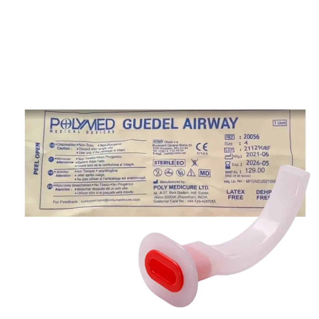 Buy Guedel Airway Online for Medical Professionals | Polymed