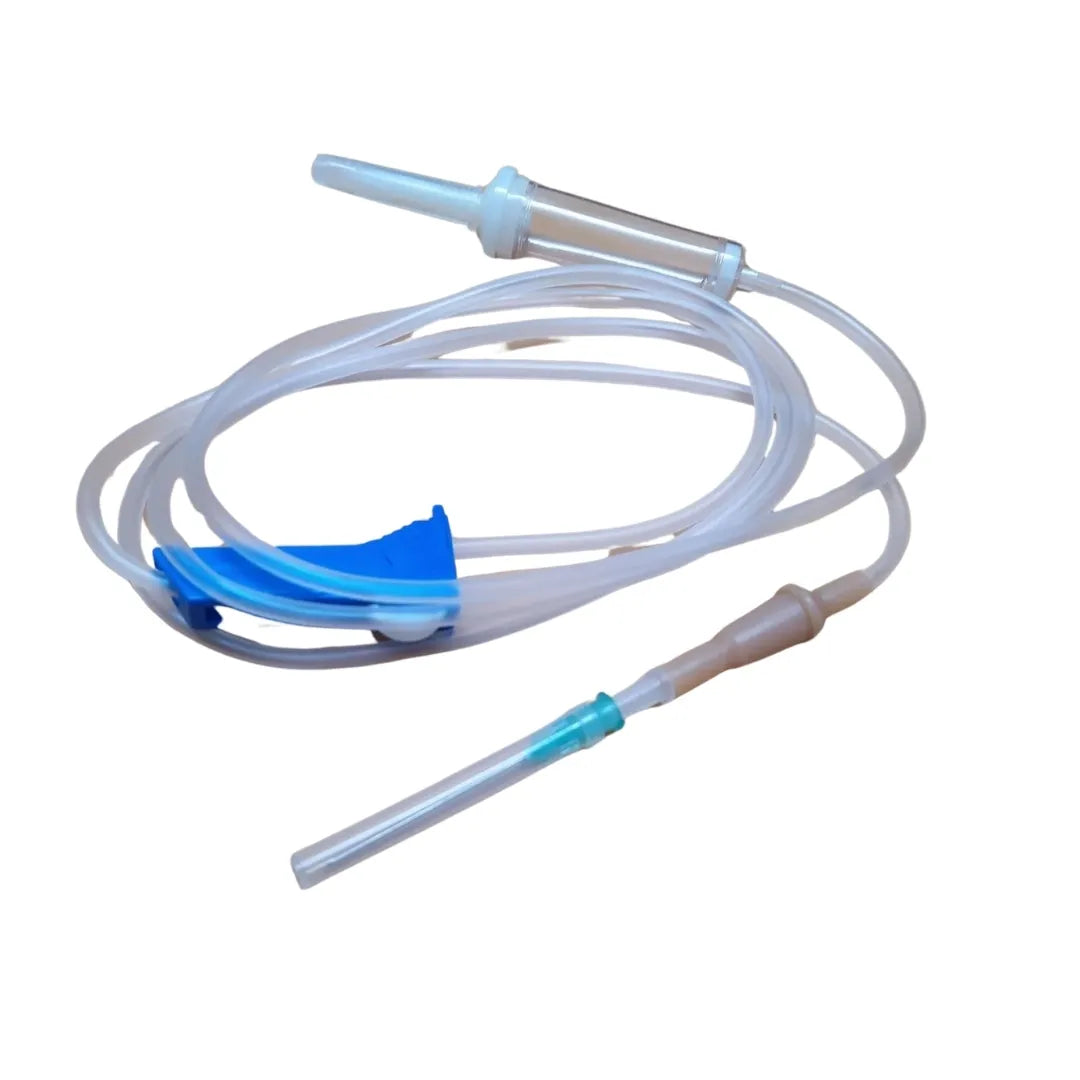 Buy Non-Vented IV Set with Luer Lock for Medical Use
