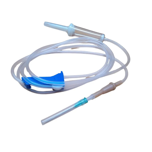 Buy Non-Vented IV Set with Luer Lock for Medical Use