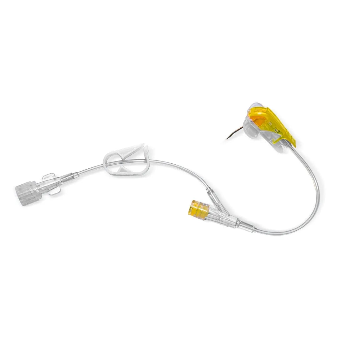 Buy Polygrip Huber Infusion Set with Y-Site Online | Polymed