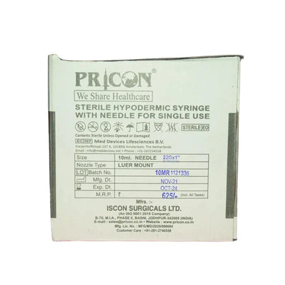 Pricon 10ml (50 pcs)
