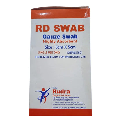 High-Quality Gauze Swab - 5cm*5cm, Shop Now | RD
