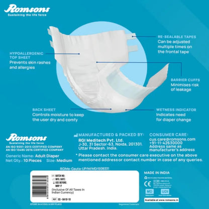 Buy Extra Large Adult Diapers 10s for Maximum Comfort