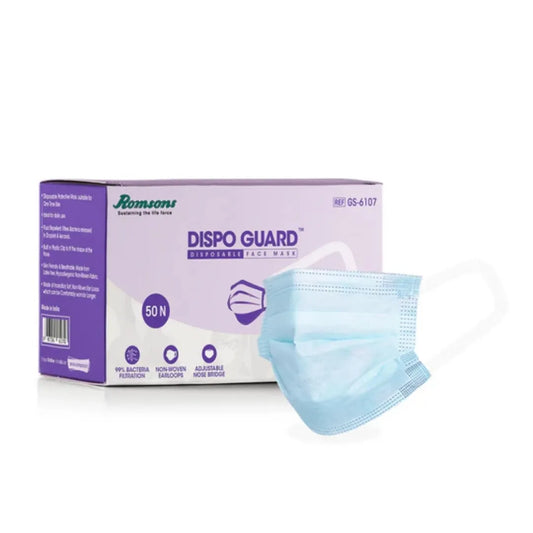 Buy Disposable Guard 3-Ply Face Mask with Melt Blown Filter
