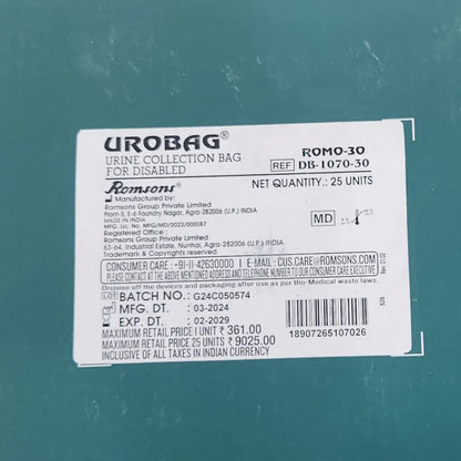 Buy Romsons ROMO 30 Urine Collection Bag Online