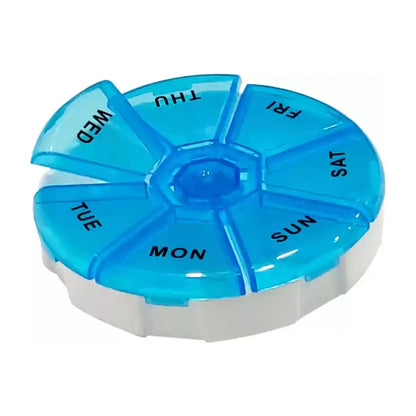 Round Pill Box - Weekly AKL030