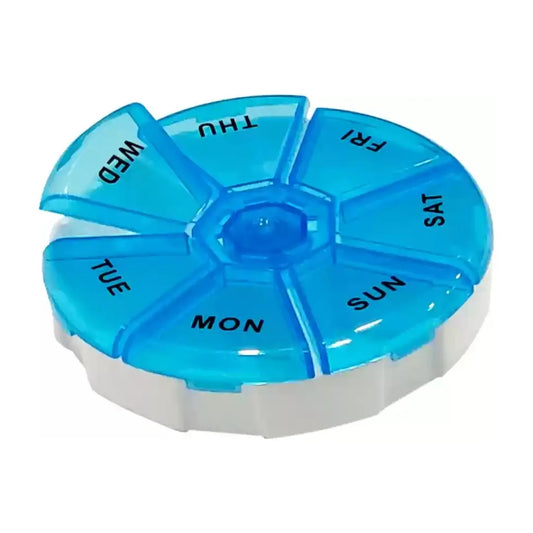 Round Pill Box - Weekly AKL030
