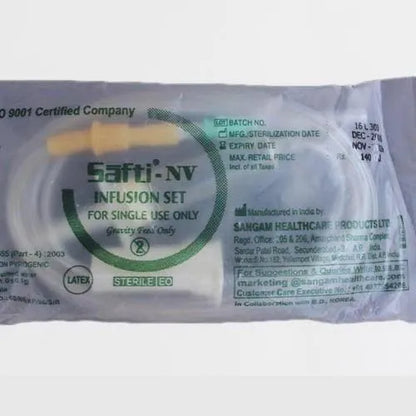 Safti Infusion Set