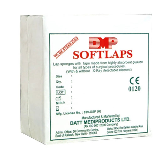 Buy Softlaps Lap Sponge 25x25 cm Online | Datt Medi