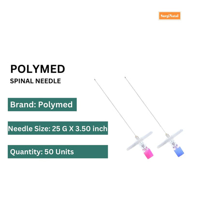 Buy 25FG Spinal Needle Online for Medical Procedures | Polymed