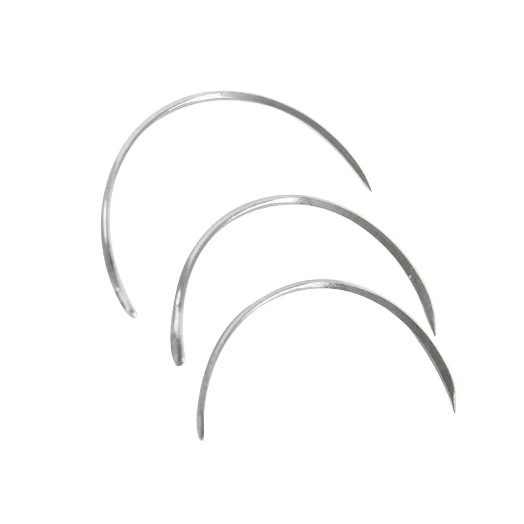 Suture Needles - Half Circle Cutting - 6 Needle Pack