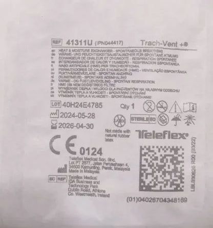 Teleflex Trach-Vent Plus HME Filter for Tracheostomy - Buy Now
