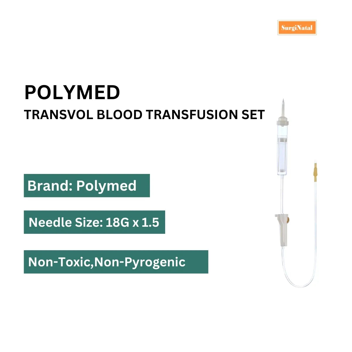Buy Blood Transfusion Set for Healthcare Professionals | Polymed