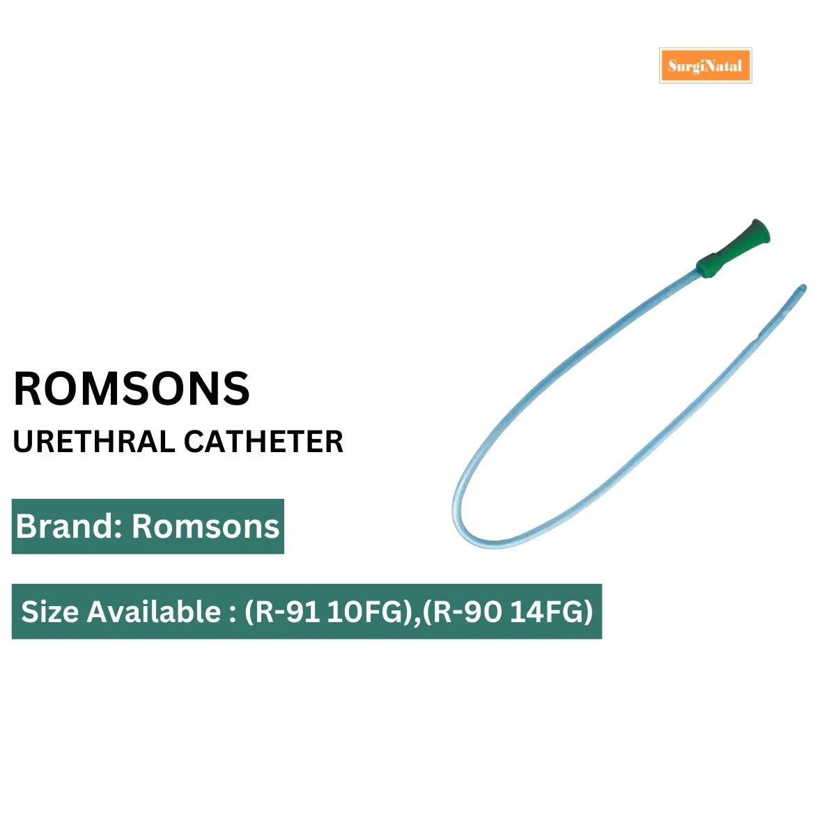 Buy Romsons Urethral Catheter R-90/R-91 Online