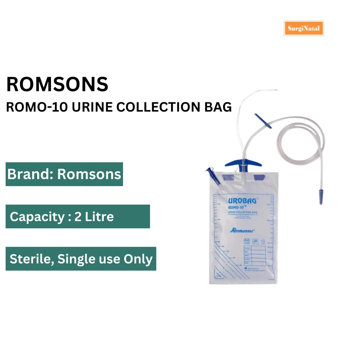 Buy Romsons Urine Bag Romo10 - Convenient & Reliable