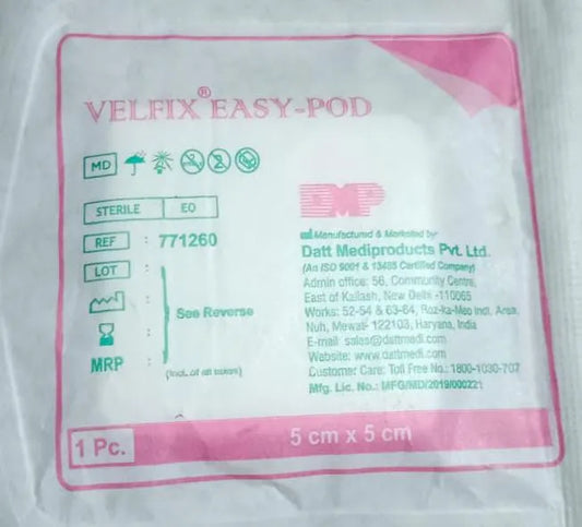 Datt Velfix Easy-Pad 5cm x 5cm – Buy Medical Dressing Pads Now